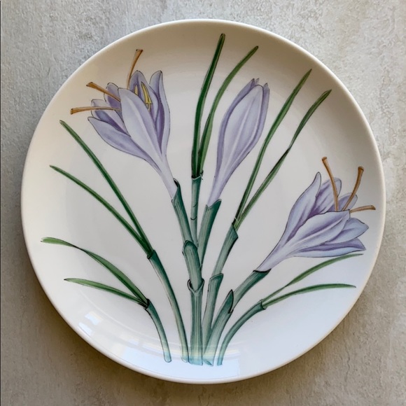 Vintage Horchow Botanical Herb and Seeds plates - Picture 7 of 8